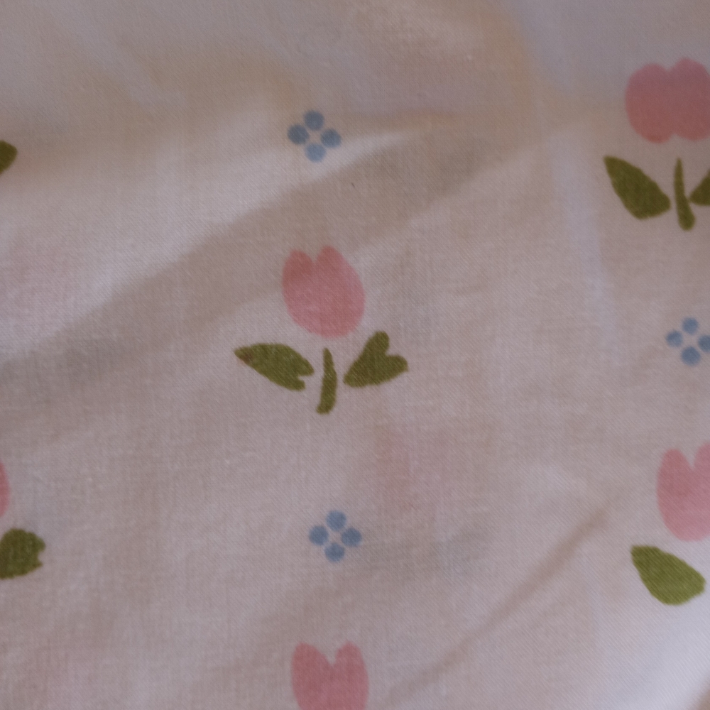 Vintage farmhouse cotton precale full size sheet s